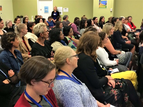 A great turnout at Archives NZ for the Speaking with Confidence event